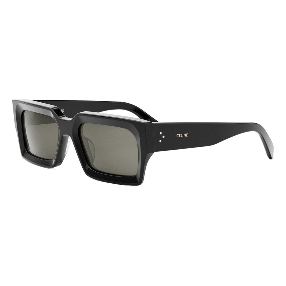 🖤CELINE🔥100% AUTHENTIC CELINE BLACK FRAME 53 SUNGLASSES IN ACETATE🔥